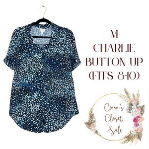 LuLaRoe Charlie Button Down Top